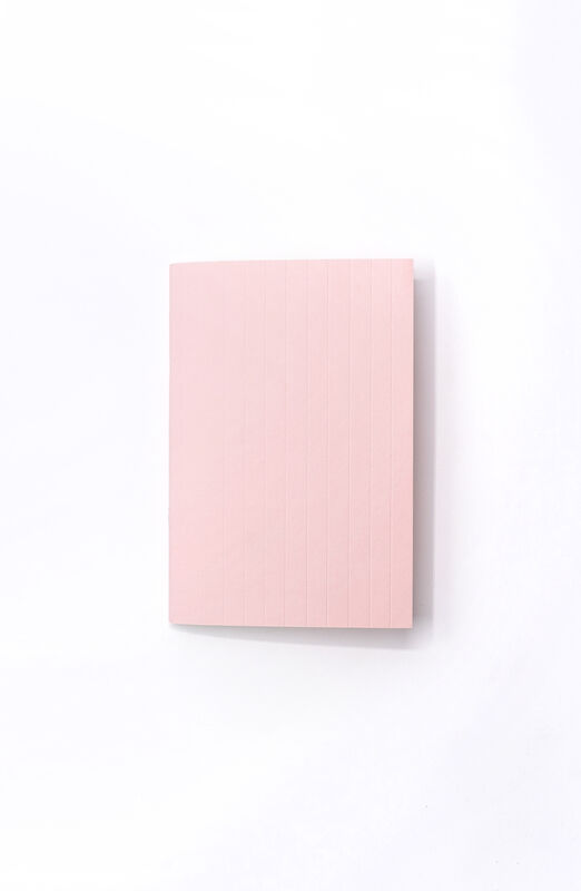 Grid Powdered Pink Notebook
