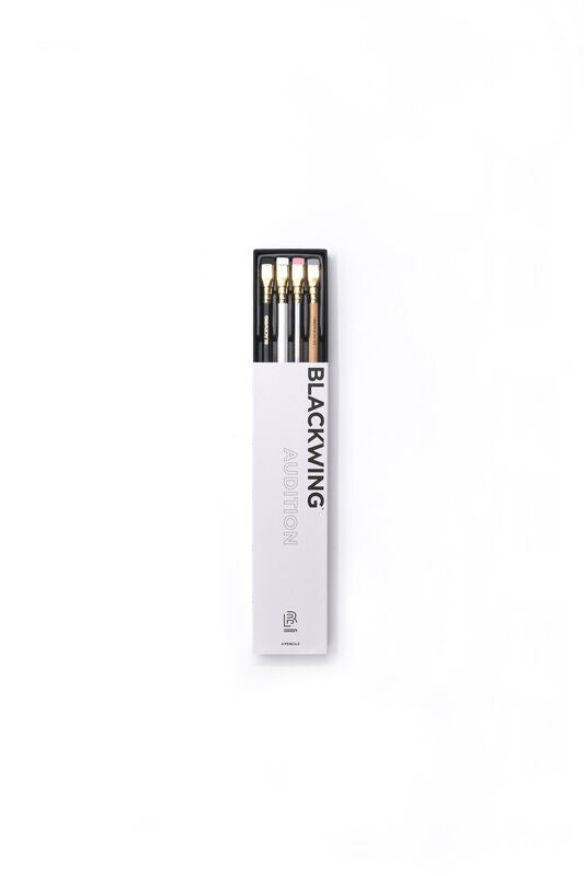 Caixa de lápis Blackwing, Audition