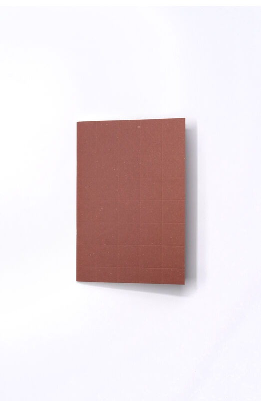 Grid Copper Earth Notebook